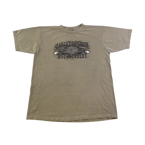 Harley Davidson Mt McKinley Denali Alaska Tan Size XLarge - Picture 1 of 4